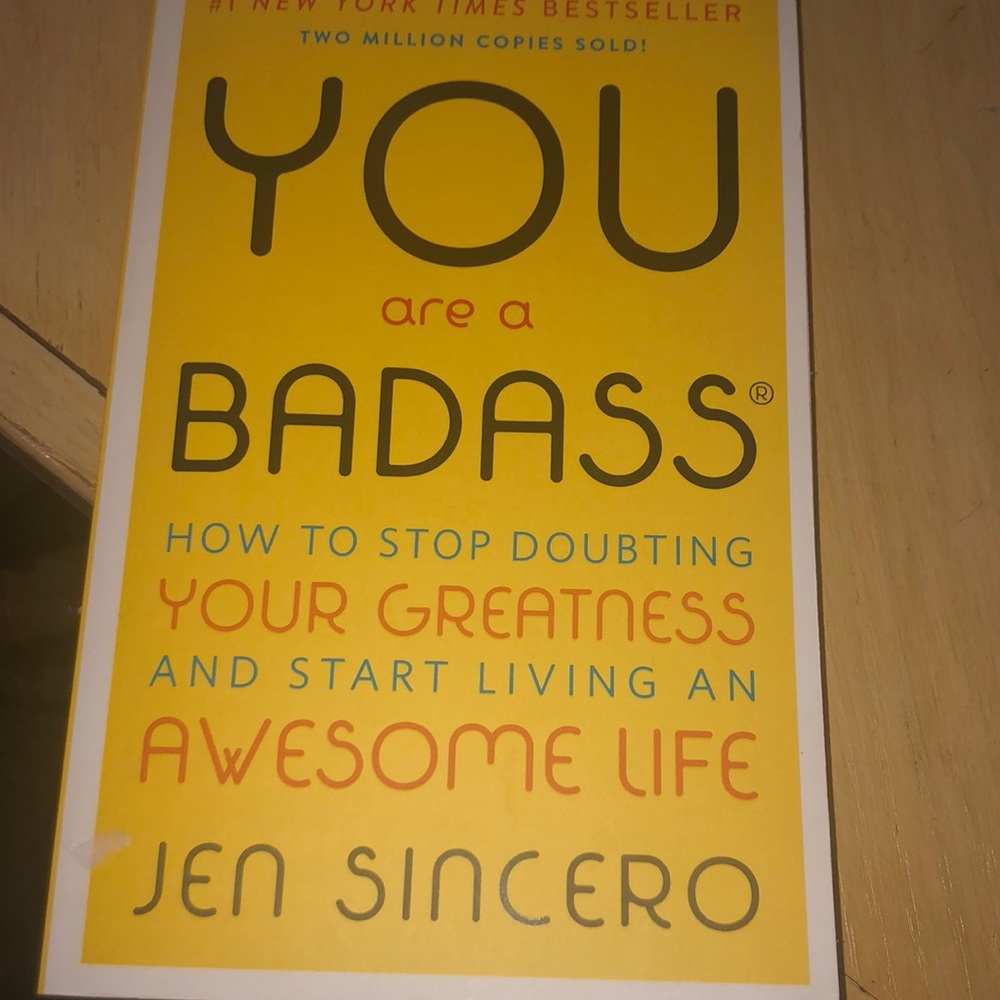 Self help book- You are a badass